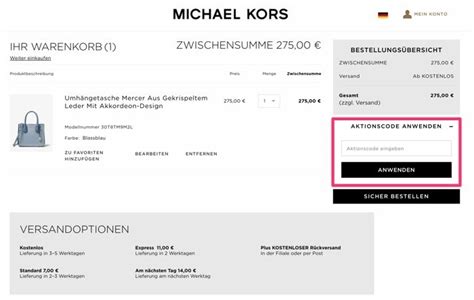 Michael Kors Gutschein & Aktionscodes .